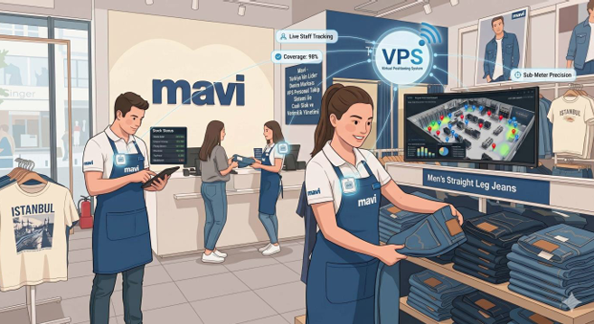 Mavi mağazasında VPS ile mağaza operasyon görünürlüğü